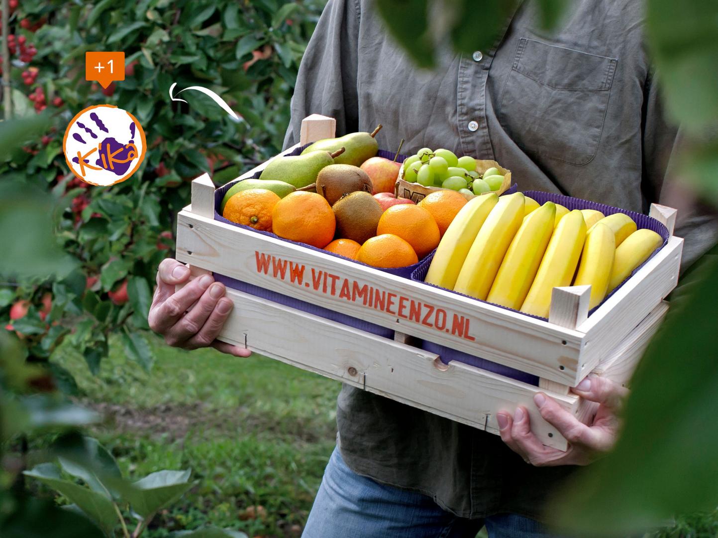 KiKa steunen door vers fruit op het werk te eten? Dat kan!