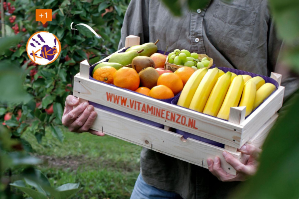 KiKa steunen door vers fruit op het werk te eten? Dat kan!