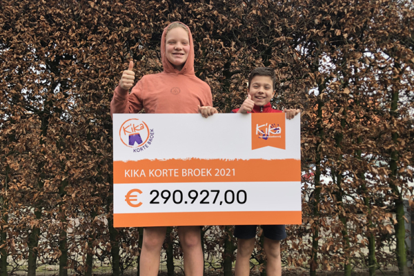 KiKa Korte broek opbrengst