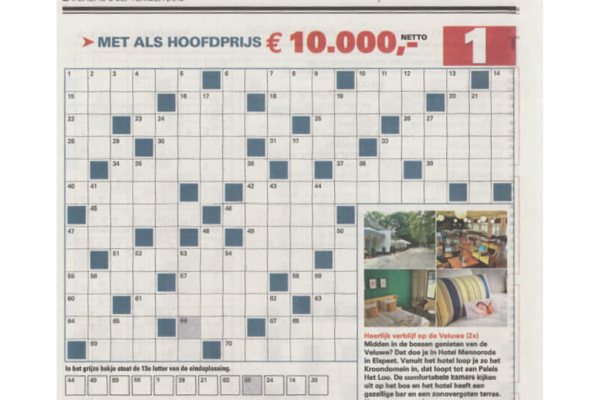 telegraaf puzzel